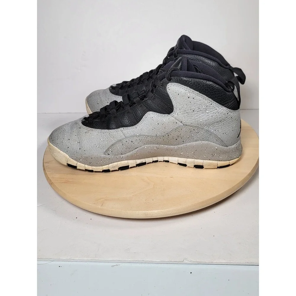Air Jordan 10 Retro 310805-062 'Cement' Men's Size 11.5